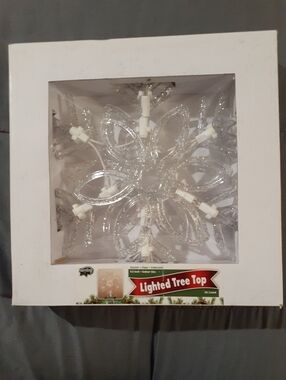 Sterling  Lighted Tree Topper